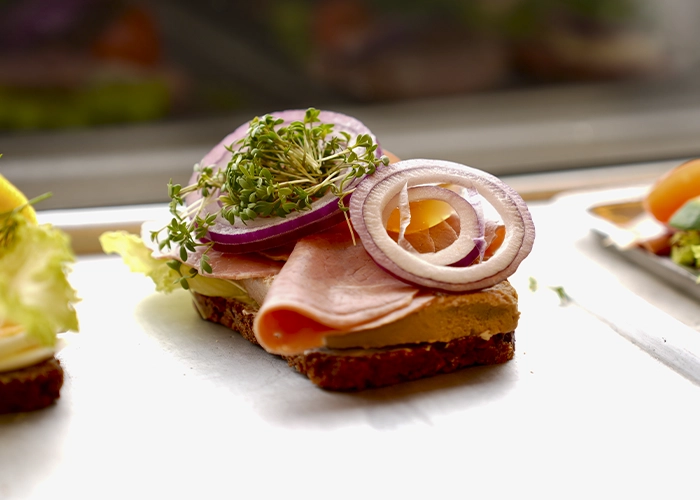 Torskerogn m/ mayonaise og rejer